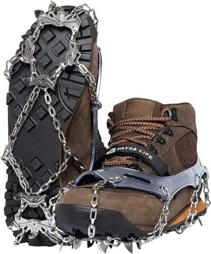 Yatta Life Ultimate Trail Spikes Crampon Ice Grips for Maximum Traction