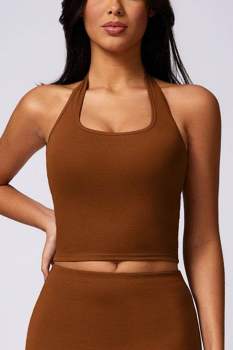 Halterneck Sports Bras for Ultimate Comfort in Running, Yoga, and Fitness