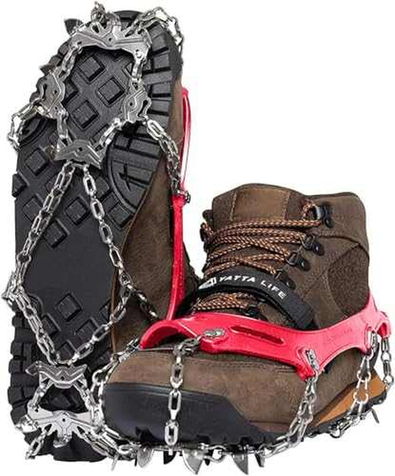 Yatta Life Ultimate Trail Spikes Crampon Ice Grips for Maximum Traction