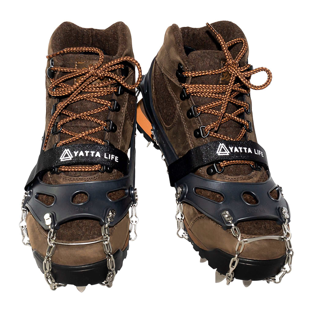 Yatta Life Ultimate Trail Spikes Crampon Ice Grips for Maximum Traction