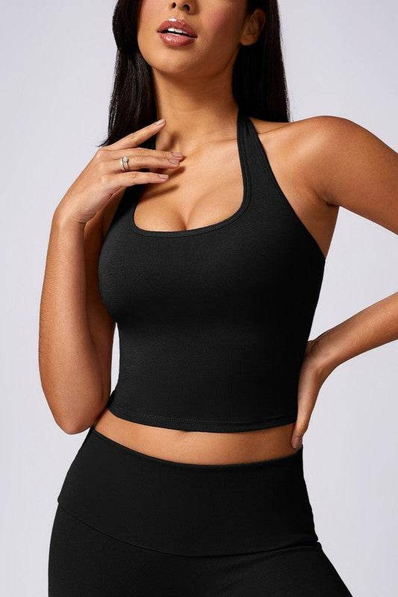 Halterneck Sports Bras for Ultimate Comfort in Running, Yoga, and Fitness