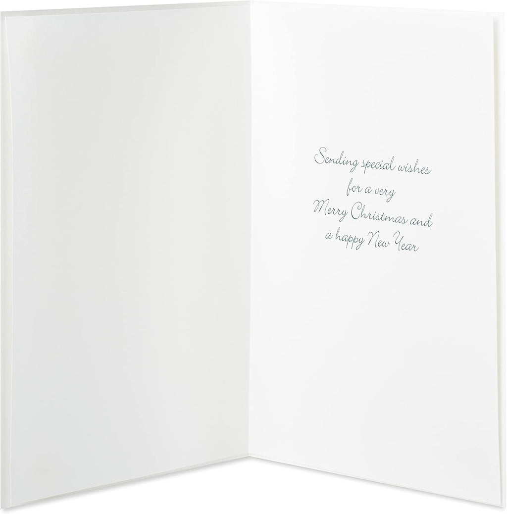 Papyrus Boxed Christmas Cards with Envelopes - Special Wishes, Tree Design (Set of 8)